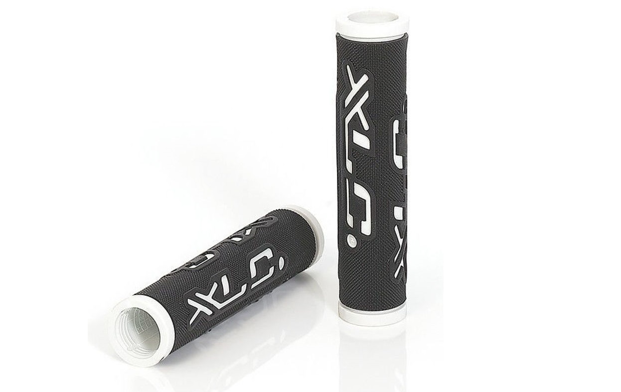 Gripovi XLC black/white, 125mm