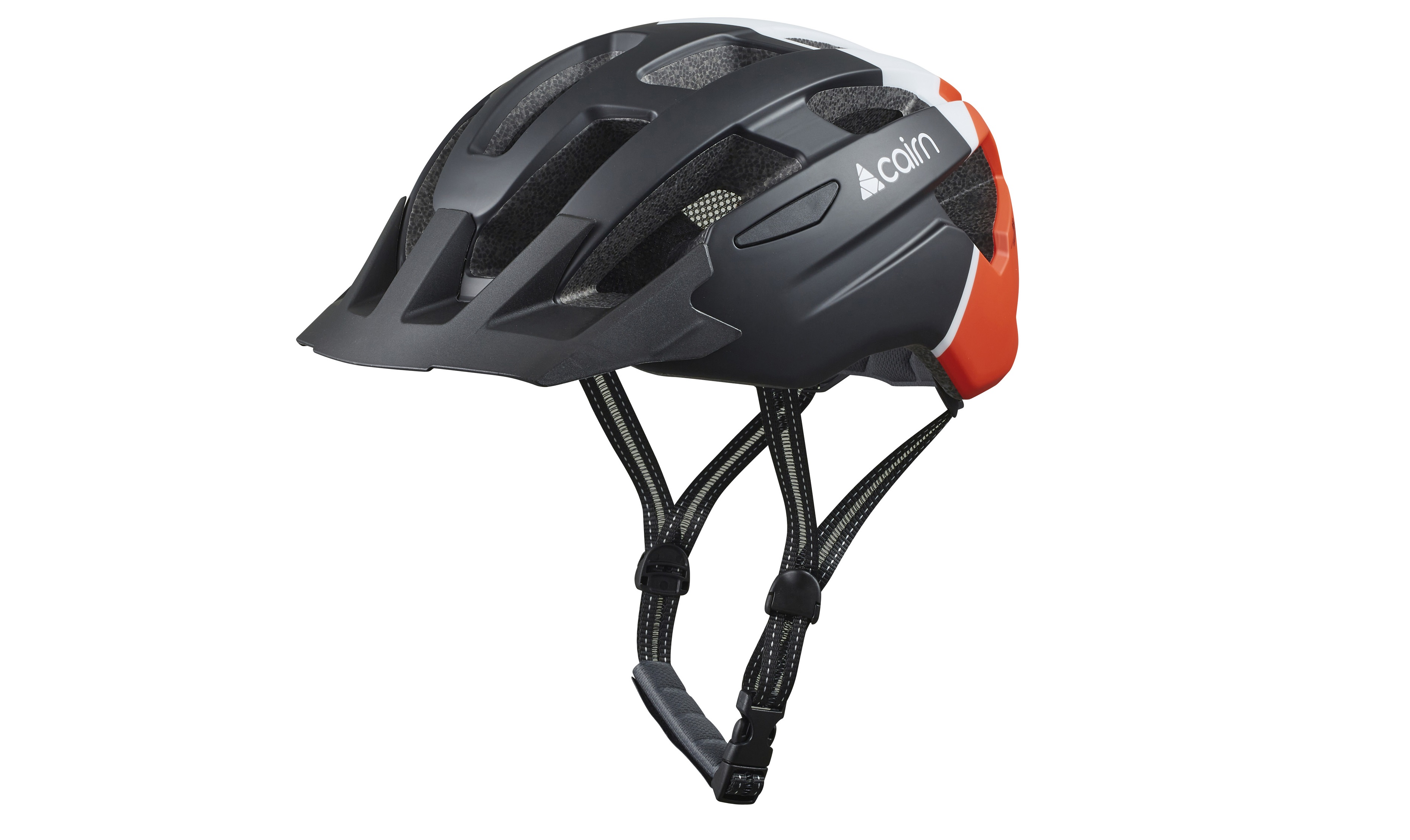 KACIGA CAIRN PRISM XTR II MAT BLACK BRIGHT RED