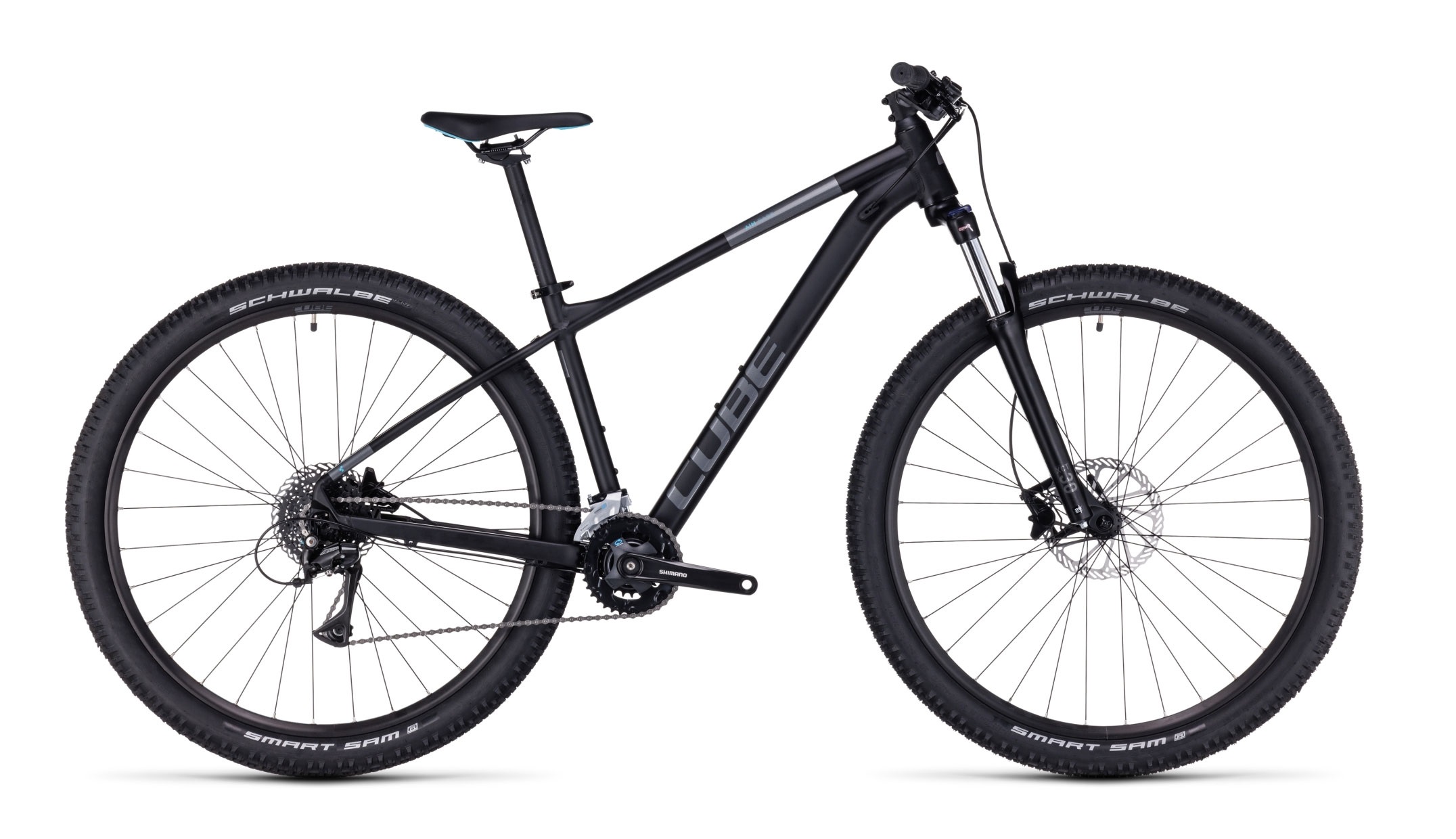 CUBE Aim Race BLACK'N'AZURE 